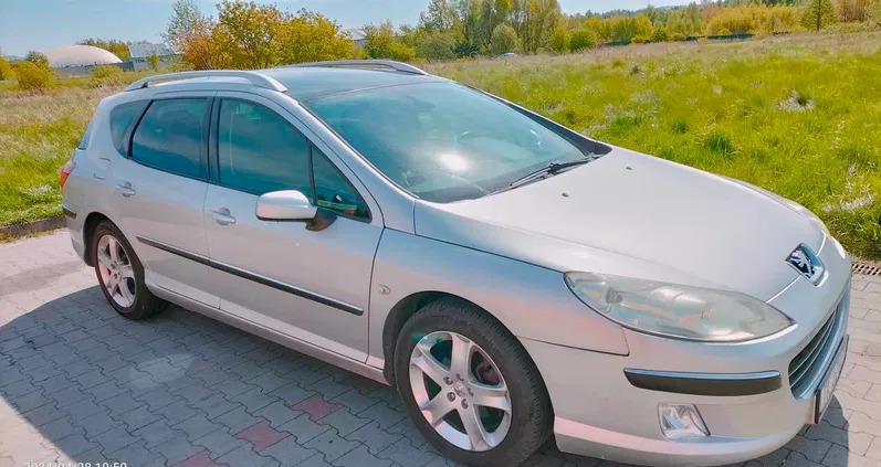 samochody osobowe Peugeot 407 cena 8200 przebieg: 276000, rok produkcji 2005 z Kielce